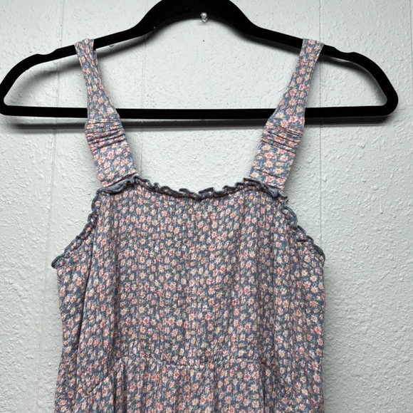 Sim & Sam Womens Babydoll Dress Medium Maxi Floral Cottagecore Fairy Romantic - Picture 8 of 16